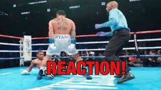 POST FIGHT REACTION! RYAN GARCIA DROPS DEVIN HANEY 5 TIMES AND BEATS HIM UP FOR UPSET VICTORY!