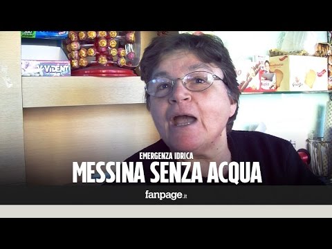 Messina di nuovo senza acqua: "Non paghiamo più le bollette"