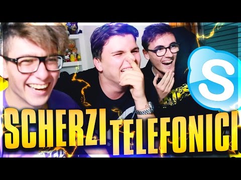 SCHERZI TELEFONICI SU SKYPE CON SURRY E ST3PNY #1