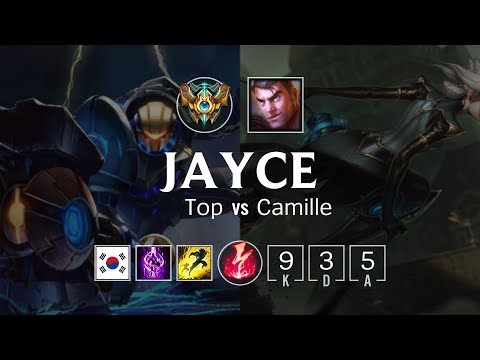 Jayce Top vs Camille - KR Challenger Patch 8.22
