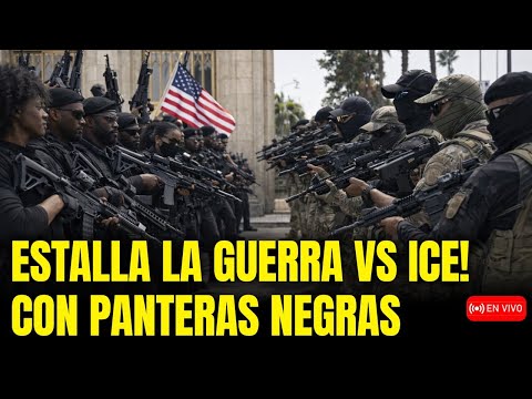 🚨 GUERRA CIVIL ESTALLA en EEUU! PANTERAS NEGRAS ENTRAN ARMADAS