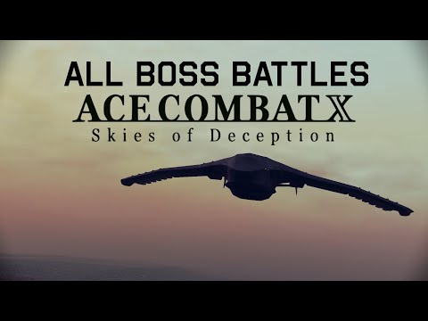 Ace Combat X Skies of Deception - All boss battles