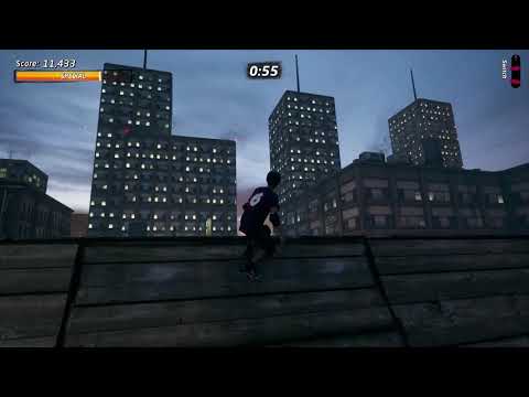 How to complete the Rooftop Gaps in Downtown Tony Hawk's Pro Skater 1 + 2