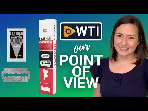 Feather Safety Razor Blades - WTI product video review