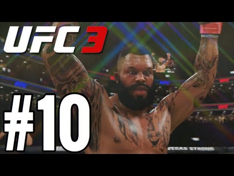 UFC 3 Career Mode Walkthrough Part 10 - TITLE FIGHT!
