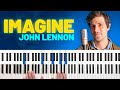 How To Play Imagine Just Like John Lennon PIANO CHORDS TUTORIAL