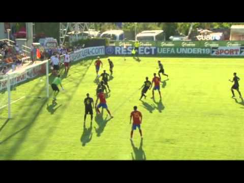 Gol de Sarabia, España 4 - Bélgica 1