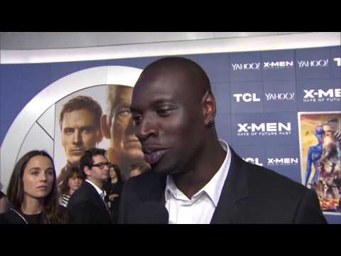 X Men  Days of Future Past  Omar Sy New York Premiere Interview