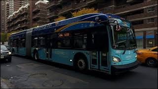MTA/CoachUSA/Monsey Trails: action on 23rd Street