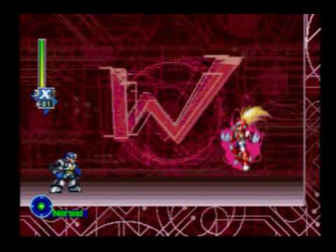 Megaman X5 - Gaea Armor vs Maverick Zero