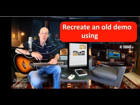 2025 - 002 Using Band In A Box 2025 and Cubase Pro 14 to re record an old demo