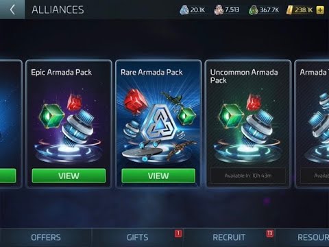 Rare and Epic Armada Chest Pulls Ops 37