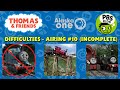 Thomas Friends Difficulties PBS Airing 10 Incomplete KUAC Full Airing In Description