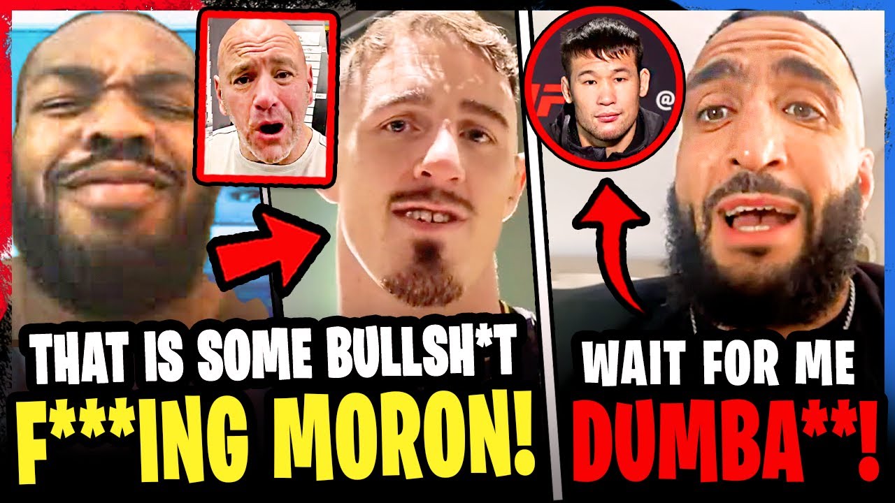 Jon Jones GOES OFF on Tom Aspinall for RESPONSE *HEATED* Belal Muhammad DECLINES Shavkat FIGHT