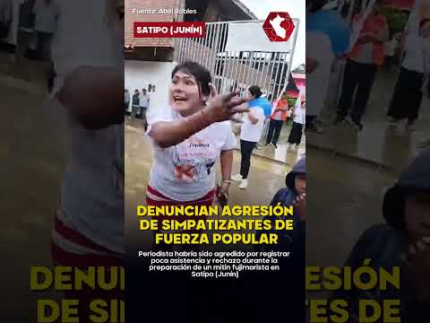 ¡FUJIMORISTAS LO GOLPEARON! | Periodista denuncia presunta agresión de seguidores de Fuerza Popular
