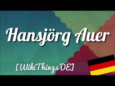 Hansjörg Auer [WikiThings DE]