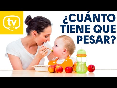 ¿Cuánto peso tiene que ganar mi bebé?