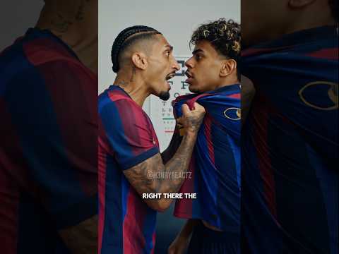 Raphinha takes Yamal to the eye doctor after his miss vs Madrid 😭