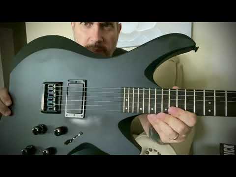 Line 6 Variax Shuriken SR250 2019 Matte Black image 9