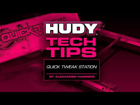 HUDY Tech Tips - Quick Tweak Station 1/10 & 1/12 on-road