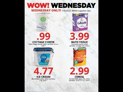 Hy-Vee WOW Wednesday, Super Hot Deals Coupons, 3 Day Sale & Ad 07.06.2022-07.12.2022 Stock-up Prep