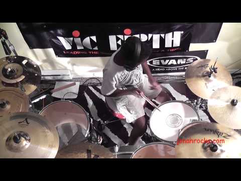 Heart - Barracuda, 10 Year Old Drummer, Jonah Rocks
