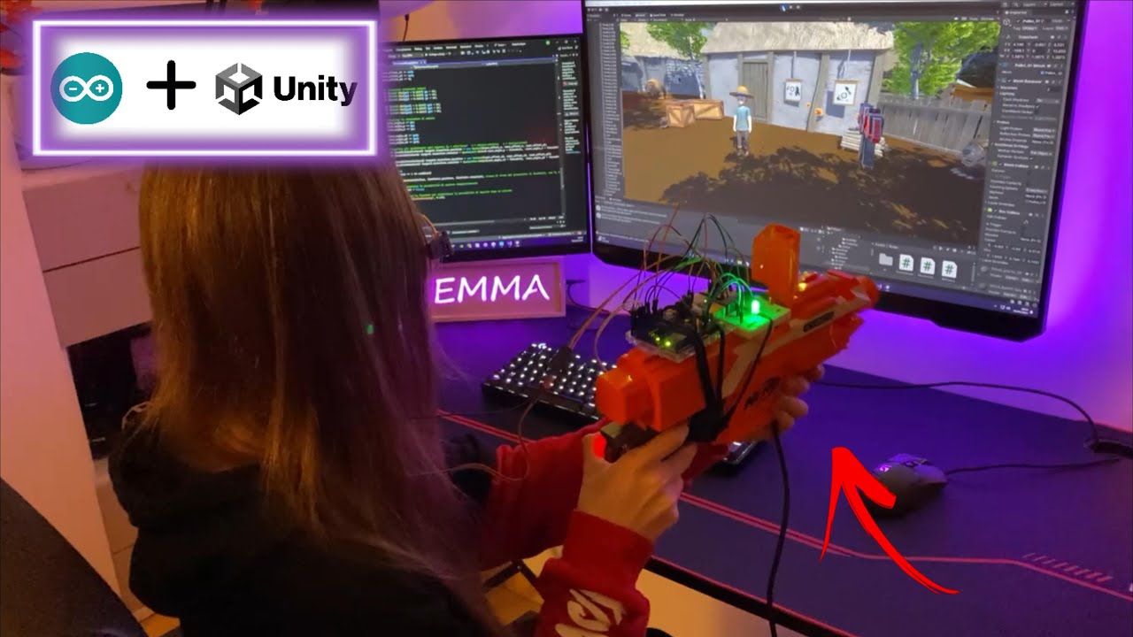 Unity Videogame With Real Control