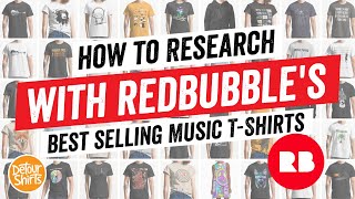 RedBubble Niche Research | How to find what sells using the Data on Print on Demand Sites for FREE