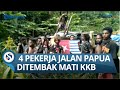 BRUTAL! KKB Teroris Rilis Video Pembantaian 4 Pekerja Jalan Trans Papua Barat