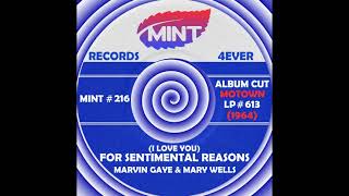 FOR SENTIMENTAL REASONS, Marvin Gaye/Mary Wells (Motown LP #613) 1964