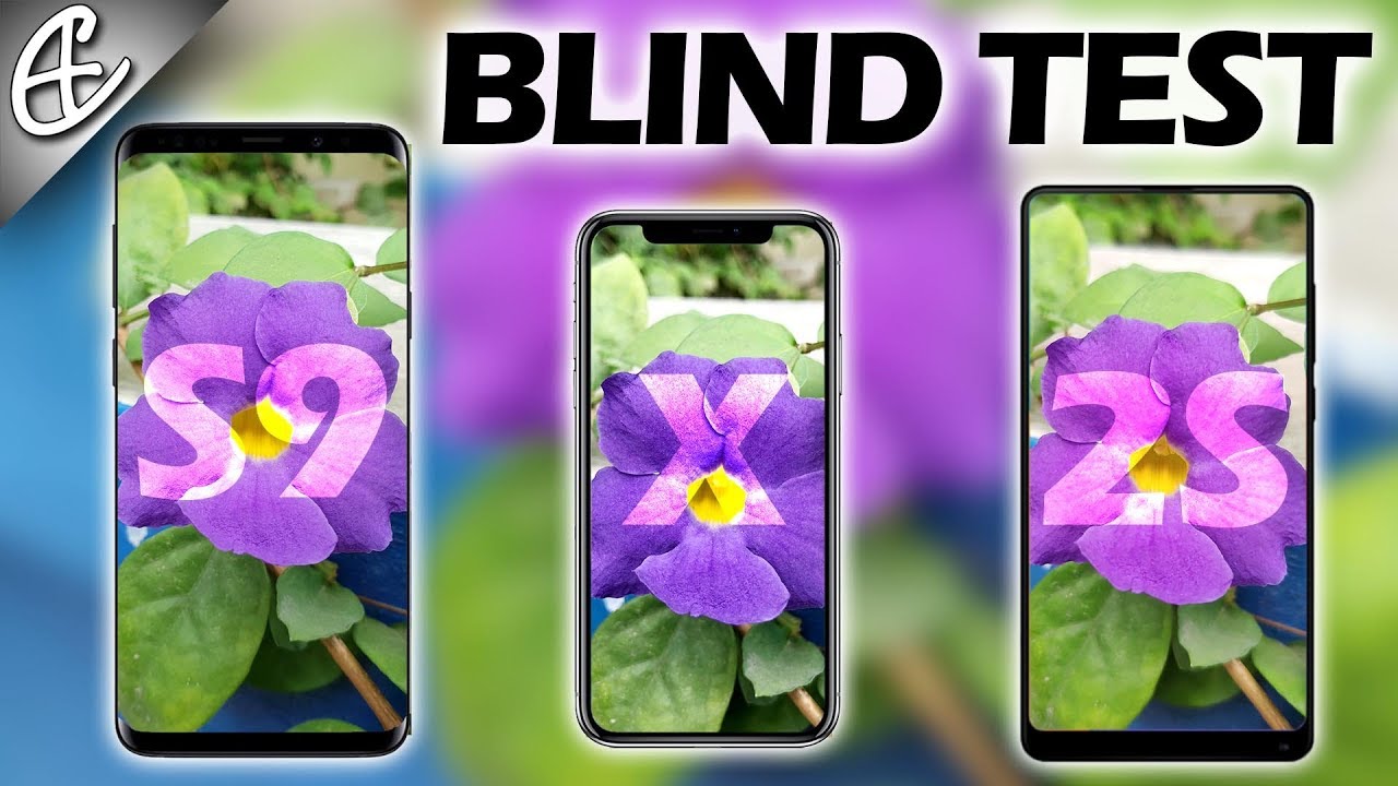 Mi MIX 2S vs iPhone X vs Galaxy S9 Plus Camera Comparison - BLIND TEST!