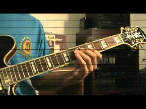 # 002 "Blues With A Feeling" Turn Around  Mr. Shoji's chicago blues guitar lesson video