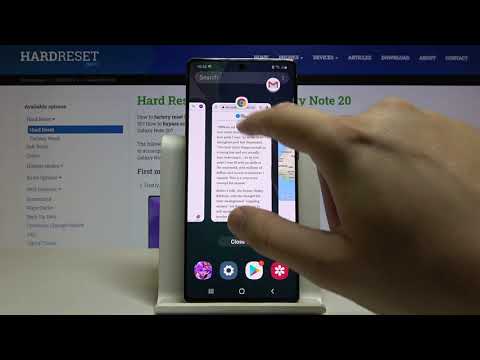 How to Open Apps in Pop Up View in SAMSUNG Galaxy Note 20 – Windowed Mode