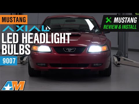 1994-2004 Axial LED Headlight Bulbs; 9007 Review & Install