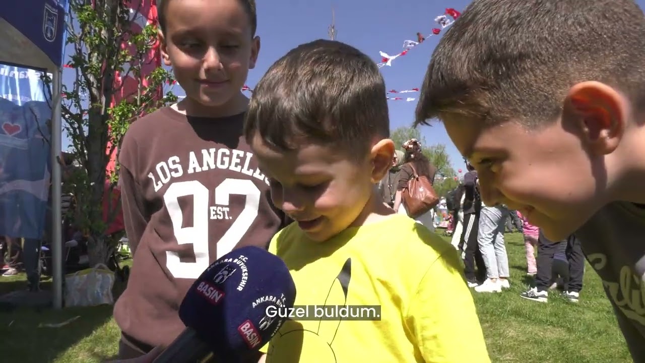 Atatürk Çocukları ve Doğal Yaşam Parkı’nda gerçekleştirdiğimiz etkinlikte mikrofon miniklerimizdeydi