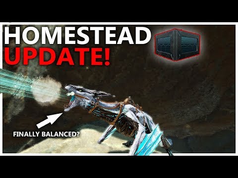 THIS UPDATE CHANGES EVERYTHING!! ARK HOMESTEAD PATCH!