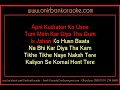 Ae Nazneen Suno Na Karaoke By Abhijeet Scrolling