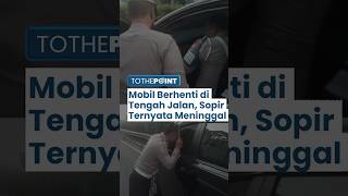 Detik-detik Polantas Pecahkan Kaca Innova yang Berhenti di Tol, Ternyata Pengemudi Sudah Meninggal