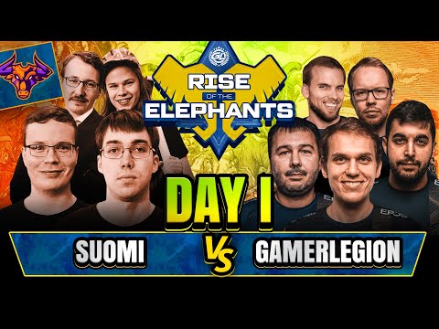 GamerLegion vs Suomi Day One Rise of the Elephants $5,000
