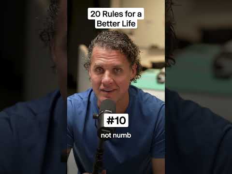 20 Rules for a Better Life