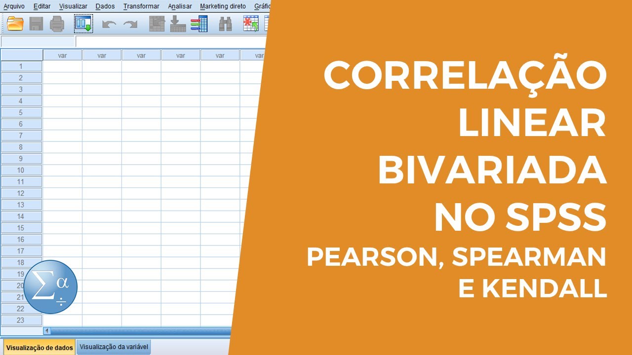 Correlação Bivariada no SPSS (Aula 10.1)