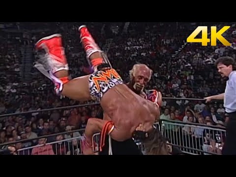WATCH IN 4K 60FPS: Hollywood Hulk Hogan vs. Ultimate Warrior | WCW Halloween Havoc 1998