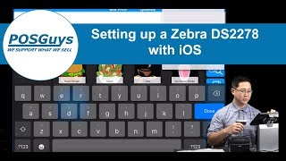 Setting up a Zebra DS2278 with iOS