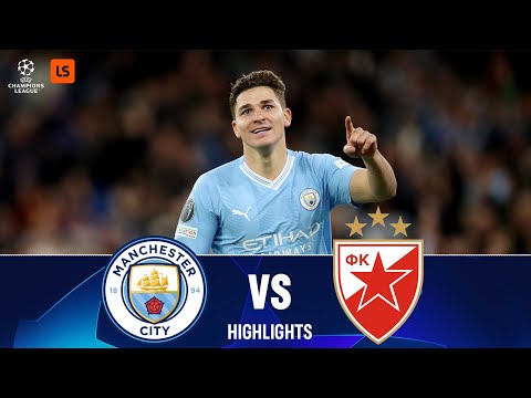 Man City vs Crvena zvezda | 3-1 | UEFA Champions League Highlights | LiveScore