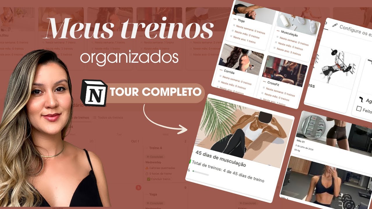 Planner de treinos no Notion | O melhor template de treinos