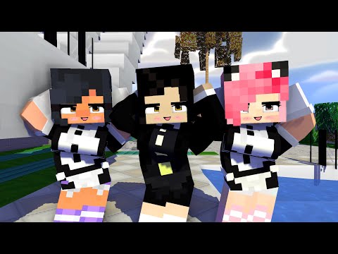CHICKEN WING YAY! ARIGATO FIRST MEET APHMAU WEDNESDAY KAWAII CHAN - MINECRAFT ANIMATION #shorts