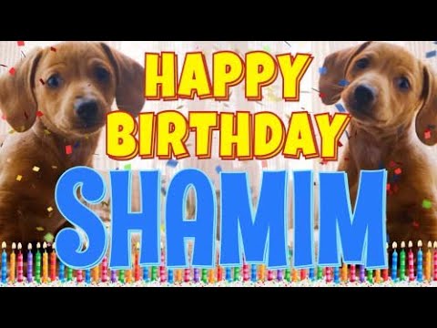 Happy Birthday Shamim! ( Funny Talking Dogs ) What Is Free On My Birthday