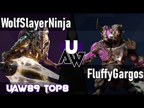 UAW89 TOP 8 - WolfSlayerNinja vs. FluffyGargos [Match 9/15 - Losers Eighths]