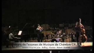 Antoine Acquisto Trompette / Examen de mus de chambre 95  Bolling Scarlatti Naulais robert...