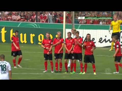 DFB Cup first round 1 SV Lippstadt 08 vs Bayer Leverkusen 1-6  03-08-13